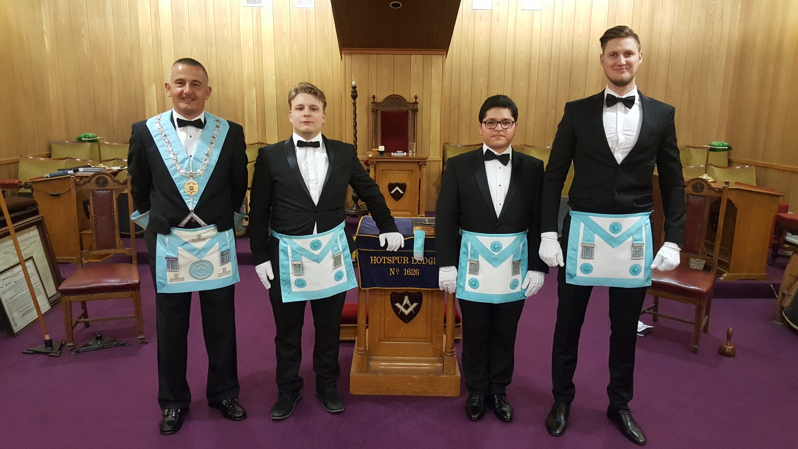 Master Masons Hotspur Lodge No. 1626